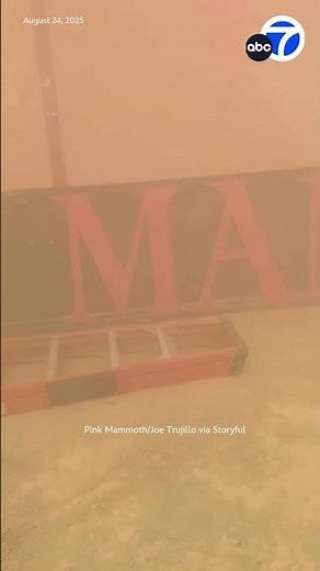 Powerful Dust Storm Sweeps Through Burning Man 2025