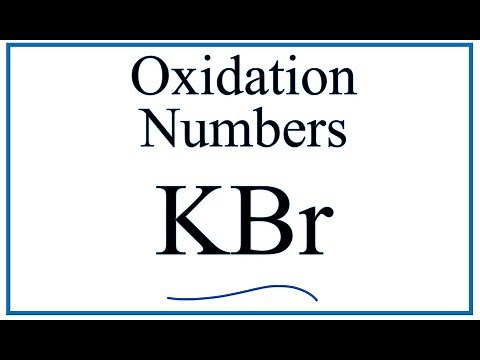 How to find the Oxidation Numbers for KBr (Potassium bromide)