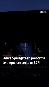98K views · 4.5K reactions |  | Bruce Springsteen performed two epic concerts in Barcelona this weekend with over 100,000 attendees overall! Have a listen back to two of the songs he performed during his first concert: 'No surrender' and 'Prove it all night' https://www.catalannews.com/bruce-springsteen-barcelona | Catalan News | Facebook