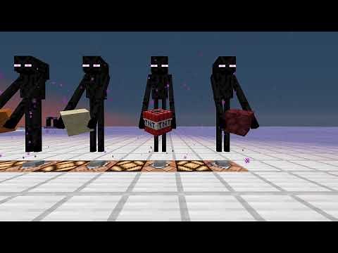 Minecraft | All Blocks Enderman Can Pick Up (OLD)