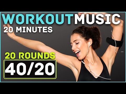 HIIT Workout Timer With Music // 40/20 HIIT Timer // 20 Minutes Workout