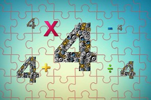The Four Fours Puzzle: To Infinity and Beyond!