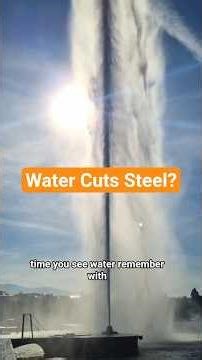 The Water Jet That Can Cut Through Anything!”