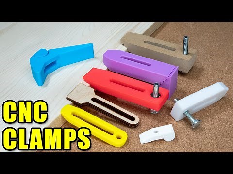 DIY CNC Clamps / Files Included