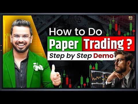 How to Do Paper Trading? | Forward Testing in Stock Market | Step by Step Demo