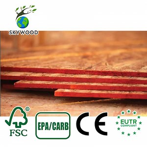 [Hot Item] 12mm Fire Rated Wooden Melamine Faced Panel OSB Oriented Strand Board