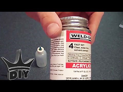 HOW TO: glue acrylic (welding)