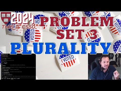 CS50 Plurality - Problem Set 3 - Plurality Solution 2024. (Beginners Guide)