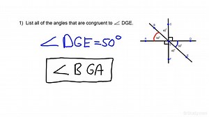 How to Identify Congruent Angles | Geometry | Study.com