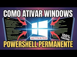 Como Ativar o Windows com PowerShell 💻 Rápido (Passo a Passo)