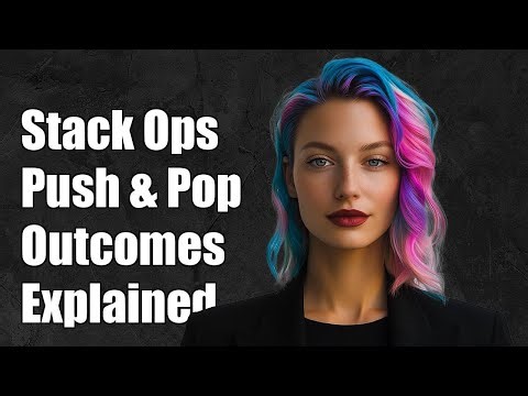 Understanding Stack Operations: Impossible Outcomes of Push and Pop with Integers
