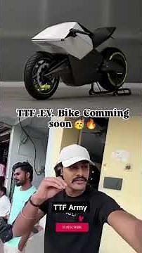 TTF ev bike coming soon #ttf #trending