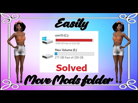 How to move your Sims 4 Mods folder