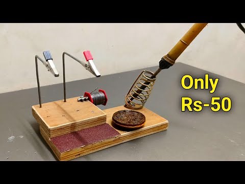 Build Your Own Soldering Station 🔥| Easy Soldering stand with Wire, Paste and Soldering Iron holder