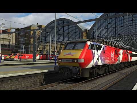 Train Simulator | Class 91 (EP) | 1N29 18:19 London Kings Cross - Newcastle