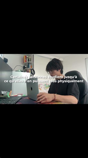 Pouvoir étudier est une chance, profites en