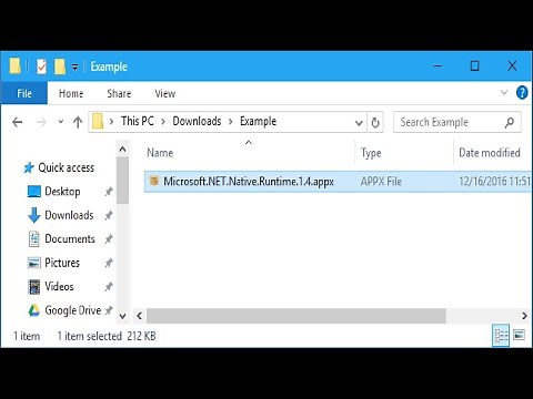 How to Install .Appx or .AppxBundle Software on Windows 10