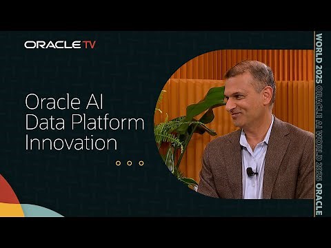 Oracle AI Data Platform: Transforming Data Into Intelligent Action on Oracle TV at Oracle AI World