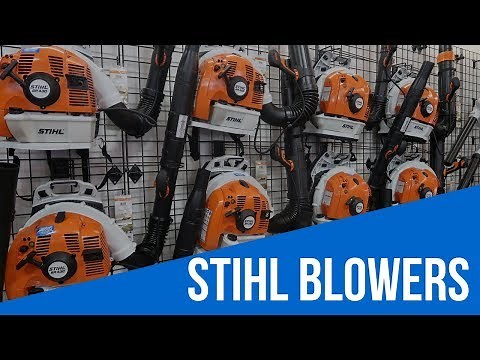 Stihl Backpack Leaf Blower Comparision