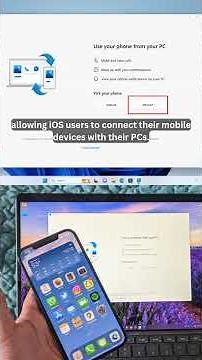 Microsoft Phone Link: Connect Your iPhone to Windows 11 #phonelink #windows #iphone #tech #software