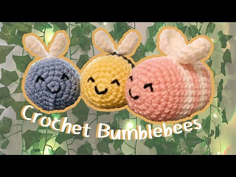 Crochet Cute Bumblebee Amigurumi Tutorial