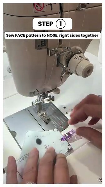 It's easy to sew a Memory Bear with our IRON ON Pattern. Watch Step 1 of the video tutorial