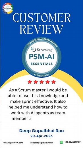 AI Training for Scrum Masters
