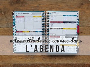 Méthode des Courses pour s'organiser et économiser | Deux Soeurs Un Agenda
