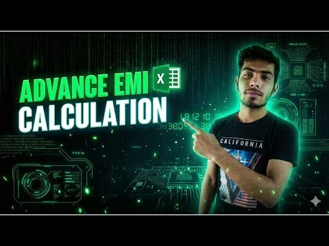 How to Calculate Monthly EMI in Excel | PMT Function Explained.