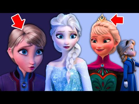Every Dress Elsa Wears in FROZEN & What They Really Mean
