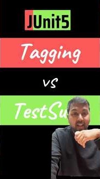 JUnit 5: Tags vs Test Suites #softwareengineer
