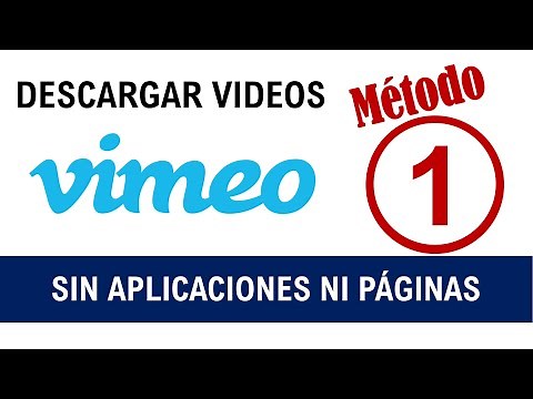Descargar videos de VIMEO sin aplicaciones ni páginas web (2023)