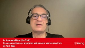 23 reactions | Course chair Dr Amarnath Bhide discusses our upcoming course 'Cesarean section scar pregnancy and placenta accreta spectrum' Find out more and book your place. https://bit.ly/3ELWp2J #ISUOG #ISUOGEducation | International Society of Ultrasound in Obstetrics and Gynecology (ISUOG) | Facebook