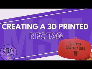 Learn how to create a custom NFC tag keychain using Canva and Bambu MakerWorld's Keychain Creator!