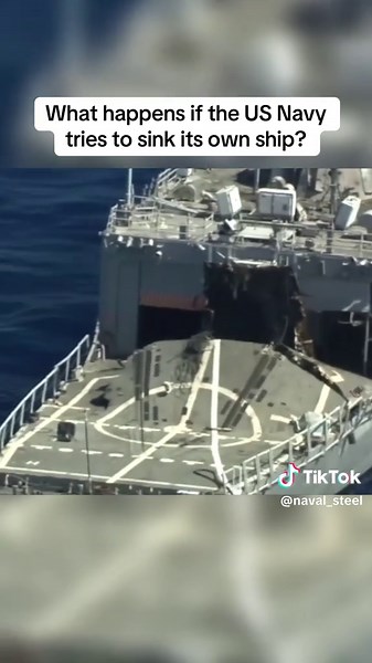 What If the US Navy Sinks Its Own Frigate?