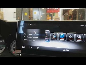 Mercedes GLK350 GLK250 X204 10.25" Android Screen Navigation Backup camera multimedia system