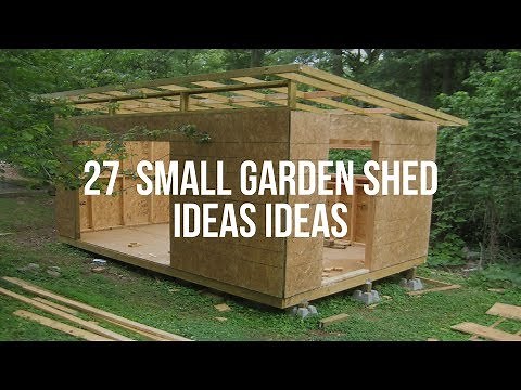 🔴 27 SMALL GARDEN SHED IDEAS Ideas