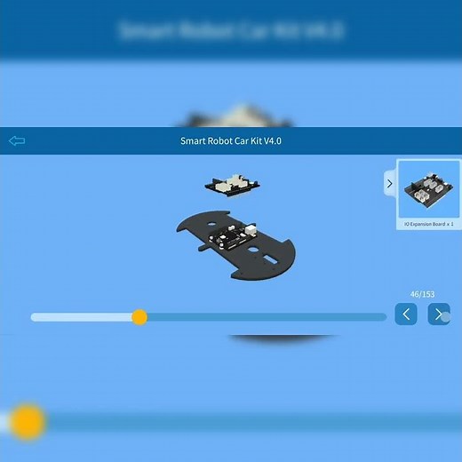 Elegoo Smart Robot Car Kit V4.0 With Camera - DIY assembly guide from ElegooKit app #elegoo
