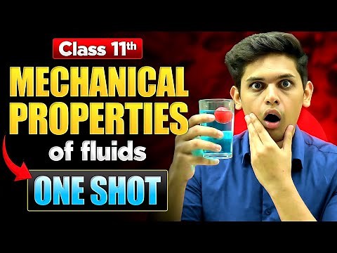 Mechanical Properties of Fluids🔥 | CLASS 11 Physics | Complete NCERT Chapter |Prashant Kirad
