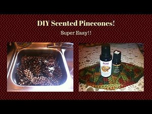 DIY Scented Pinecones!!