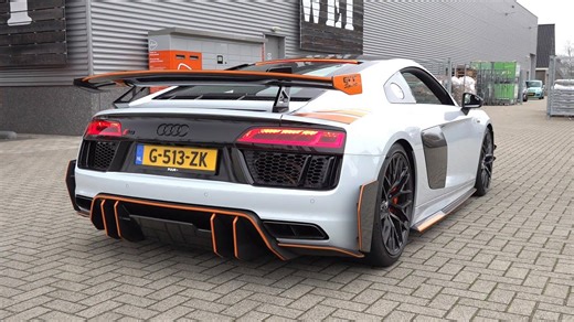 Audi R8 V10 Modified with GT Styling Kit