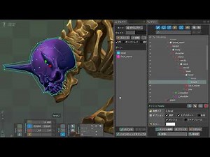 【Spine】画像差し替えとスキン