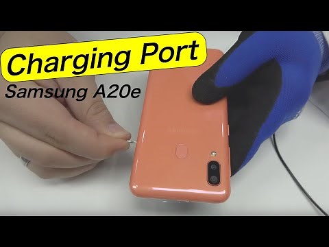 Samsung A20E Charging Connector Replacement