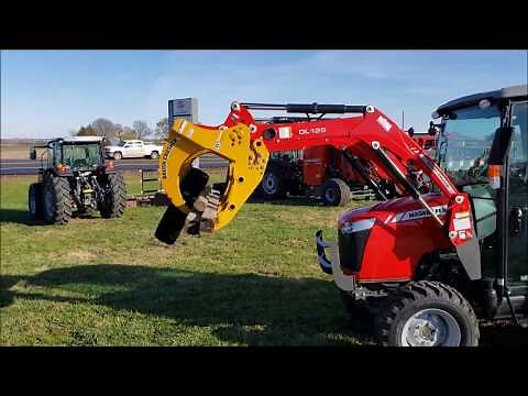 Compact Tractor Grapple - Westendorf Brush Crusher - Grapple WITHOUT 3rd Function Hydraulics