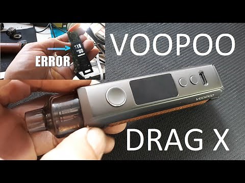 VOOPOO Drag X | DISASSEMBLE AND REPAIR