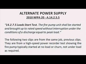 FIRE PUMP ACCEPTANCE TESTING - Acceptance Testing Oversights