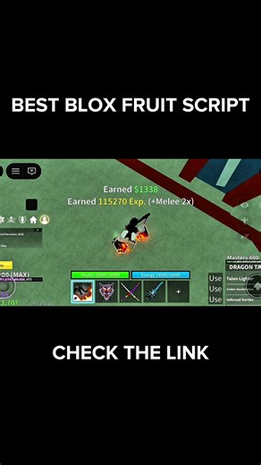 🐯 Blox Fruit Script *BEST* - Auto Sea Event, Prehistoric, Kitsune Island & More! ⚔️ #shorts