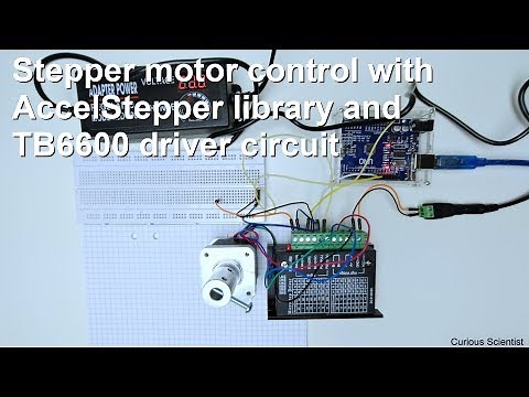 Arduino with TB6600 using AccelStepper library