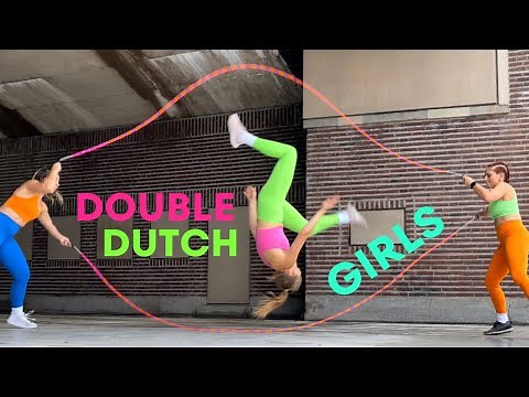 Double Dutch Tricks - Jump Rope Workout with 2 ropes