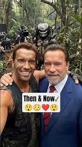 Arnold Revisits His Film Sets - Then and Now #ArnoldSchwarzenegger